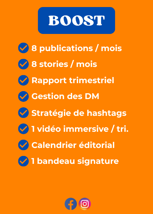 Découvrez le pack boost pour la gestion de vos réseaux sociaux